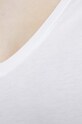 Sisley top bawełniany 3096LH00F.101 biały