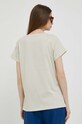 Odzież Sisley t-shirt bawełniany 3096L104B.14Z beżowy