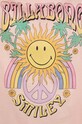 Billabong t-shirt bawełniany X SMILEY ABJKT00455 pomarańczowy