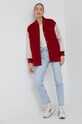 Хлопковая футболка United Colors of Benetton 1091D1M10.152 бежевый AA00