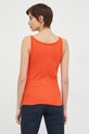 Odzież United Colors of Benetton top bawełniany 3GA2E8397.3T5 pomarańczowy