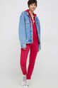 Βαμβακερό Top United Colors of Benetton 3OA6E8397.9T5 πορτοκαλί SS23