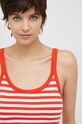 Βαμβακερό Top United Colors of Benetton πορτοκαλί 3OA6E8397.9T5