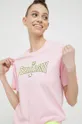 ροζ Βαμβακερό μπλουζάκι Chiara Ferragni Ferragni Print