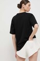 Odzież Pinko t-shirt bawełniany 100495.A0M7 czarny