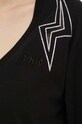 Pinko t-shirt bawełniany 100495.A0M7 czarny