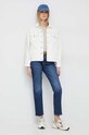 Tommy Hilfiger tricou WW0WW37877.PPYX bej SS24