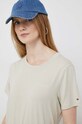 Tommy Hilfiger t-shirt beżowy WW0WW37877.PPYX