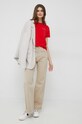 Футболка Tommy Hilfiger WW0WW37877.PPYX красный SS24