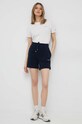 Tommy Hilfiger tricou WW0WW37877.PPYX bej SS24