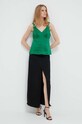 Halenka United Colors of Benetton 50V4DH009.24B zelená SS23