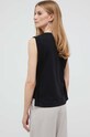 Ρούχα Βαμβακερό Top United Colors of Benetton 3096D1049.100 μαύρο