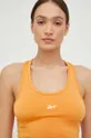 arancione Reebok top da allenamento Workout Ready
