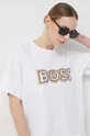 λευκό Μπλουζάκι BOSS x Alica Schmidt