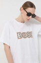 λευκό Μπλουζάκι BOSS x Alica Schmidt