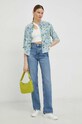 Marc O'Polo top DENIM 342208650045 beżowy SS23