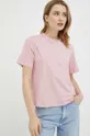 ροζ Βαμβακερό μπλουζάκι Marc O'Polo DENIM