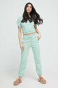 Футболка лаунж United Colors of Benetton 31NB3M03H.34P зелёный SS23