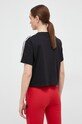 Ρούχα Βαμβακερό μπλουζάκι adidas HR4913 μαύρο
