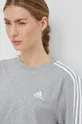 siva Pamučna majica adidas