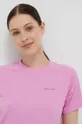 ροζ Αθλητικό μπλουζάκι Marmot Windridge
