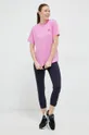 Kratka majica Marmot vijolična