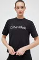 Calvin Klein Performance sportos póló Effect fekete