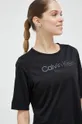 μαύρο Μπλουζάκι προπόνησης Calvin Klein Performance Pride