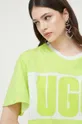 zielony UGG t-shirt bawełniany