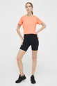 Majica kratkih rukava za trčanje adidas Performance Fast narančasta