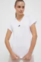 білий Тренувальна футболка adidas Performance Train Essentials Жіночий
