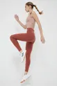 Top γιόγκα adidas Performance Yoga Studio καφέ