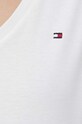 Bavlněné tričko Tommy Hilfiger WW0WW37873.PPYX bílá
