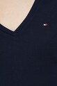 Bavlněné tričko Tommy Hilfiger WW0WW37873.PPYX námořnická modř