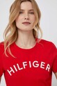 Tommy Hilfiger t-shirt bawełniany czerwony WW0WW37864.PPYX