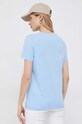 Odzież Tommy Hilfiger t-shirt bawełniany WW0WW37864.PPYX niebieski
