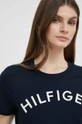 Bavlnené tričko Tommy Hilfiger tmavomodrá WW0WW37864.PPYX