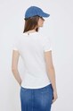 Oblečení Bavlněné tričko Tommy Hilfiger WW0WW37860.PPYX bílá