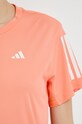 adidas Performance t-shirt do biegania Own the Run IC5196 pomarańczowy