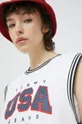 білий Топ Tommy Jeans