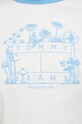 Tommy Jeans tricou din bumbac DW0DW15478.PPYX bej