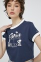 Tommy Jeans t-shirt bawełniany granatowy DW0DW15478.PPYX