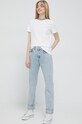 Oblečenie Bavlnené tričko Tommy Jeans 2-pak DW0DW11459.PPYX modrá