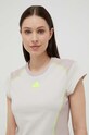adidas t-shirt beżowy IP3745