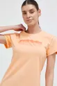 oranžová Športové tričko Columbia Sun Trek
