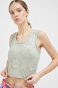 Columbia top sport Windgates II Cropped flori verde 1931861.SS23