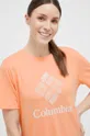 pomarańczowy Columbia t-shirt