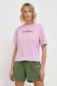 Columbia t-shirt bawełniany North Cascades różowy 1992085