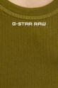 Хлопковый топ G-Star x Sofi Tukker D22768.D289 зелёный