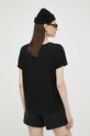 Odzież Wrangler t-shirt bawełniany W7XKEV100 czarny